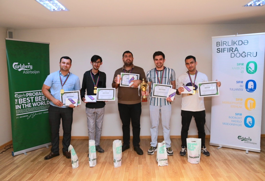 ®  “Carlsberg Azerbaijan” şirkətinin dəstəyi ilə “I Məsuliyyətli İstehlak & Sürücülük İntellektual Liqası”nın final yarışı keçirilib