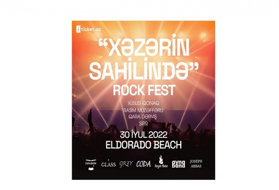 Bakıda “Xəzərin sahilində” adlı rok festivalı keçiriləcək