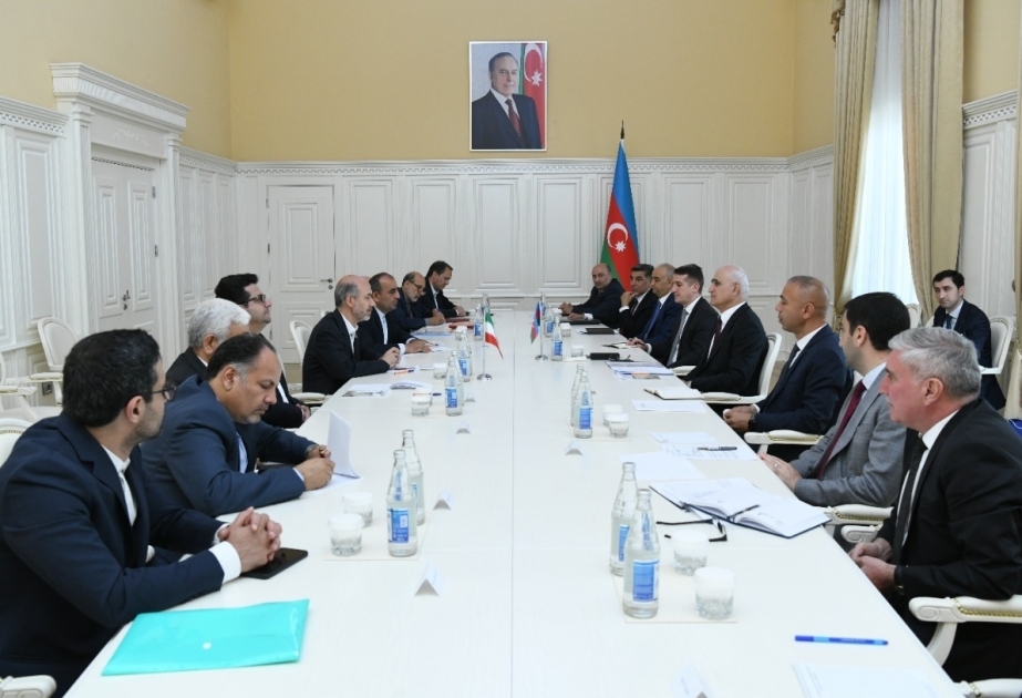 Viceprimer ministro azerbaiyano se reúne con el ministro de Energía iraní