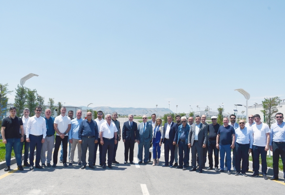 Los residentes del Parque Industrial de Aghdam iniciarán las obras de construcción
