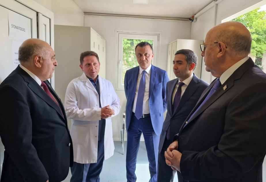 Milli Məclisin komitə sədrləri və İcbari Tibbi Sığorta üzrə Dövlət Agentliyinin rəhbərliyi Şuşa Xəstəxanasında olub