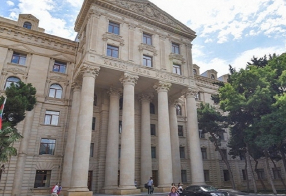МИД Азербайджана поделился публикацией по случаю годовщины создания органов дипломатической службы