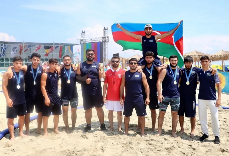 Azərbaycan çimərlik güləşi üzrə Avropa çempionatının qalibi olub