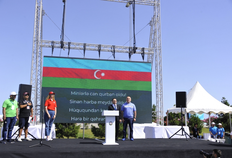 "Əziz Şuşa" beynəlxalq veloyürüşünün açılış mərasimi keçirilib VİDEO