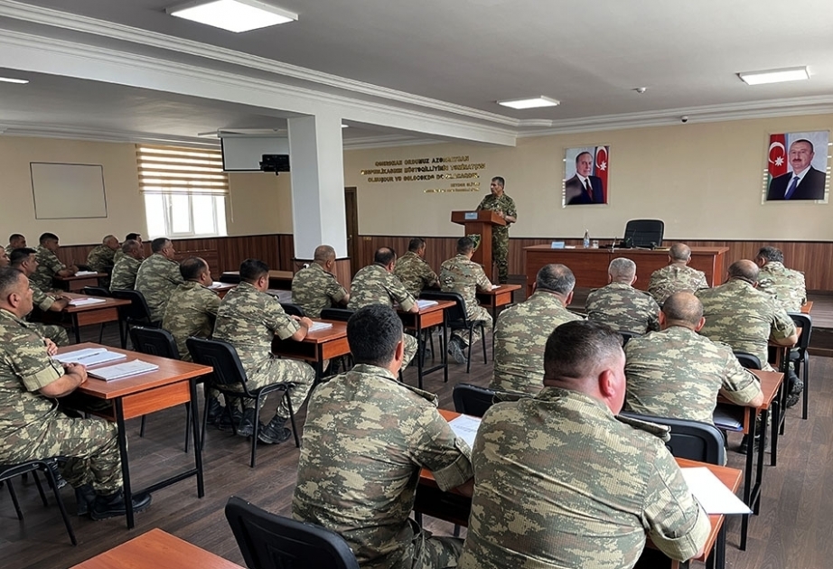 На территории Ходжавендского района сдано в эксплуатацию новое здание штаба ВИДЕО