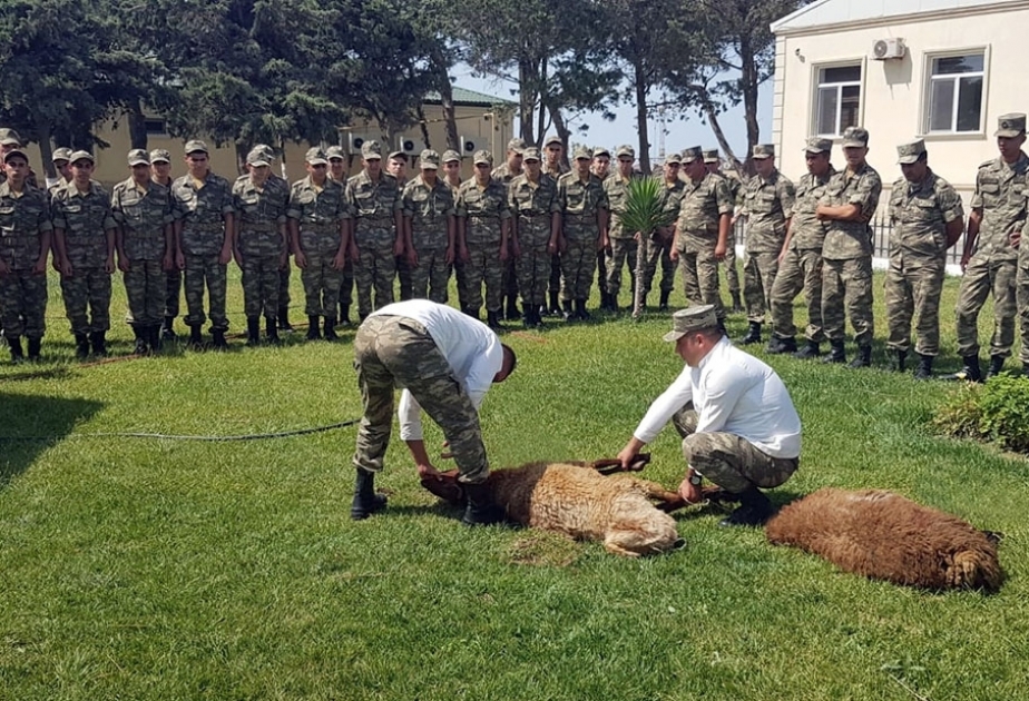 Events on occasion of Eid al-Adha held in Azerbaijani Army