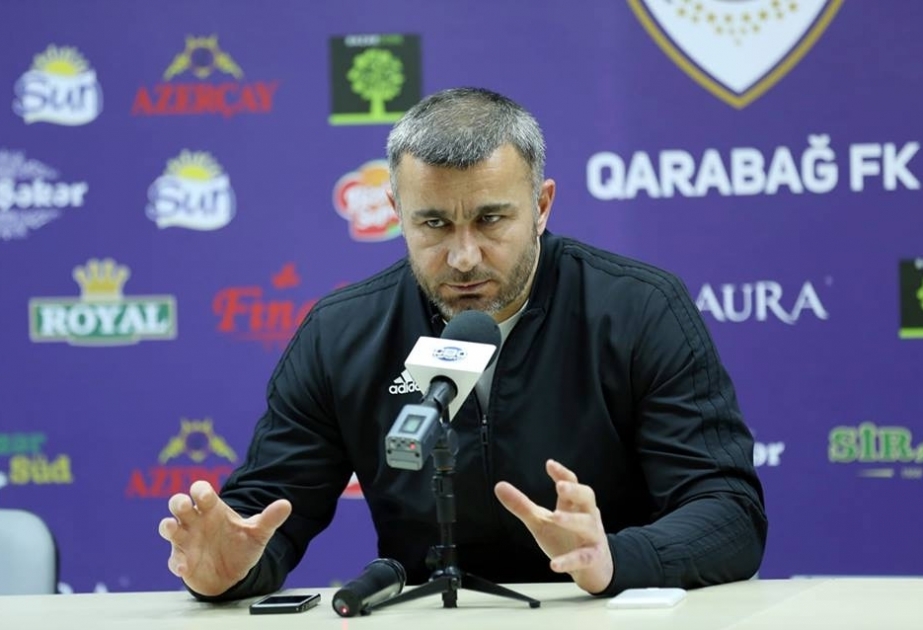 Cheftrainer von FC Qarabag Agdam: Wir werden all unser Bestes tun, alle mit unserem Spiel zu erfreuen