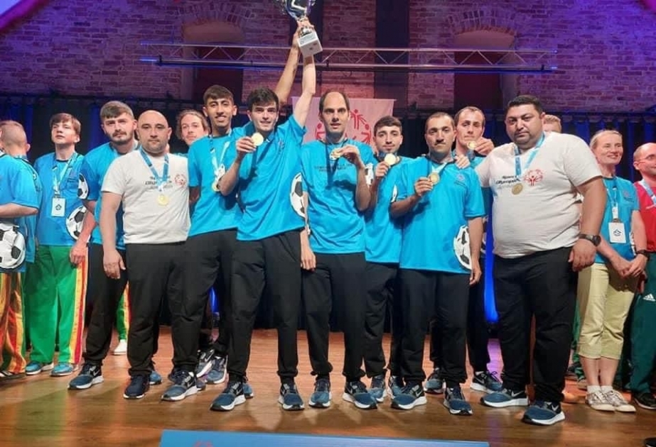 Azərbaycan Xüsusi Olimpiya Komitəsinin futbol komandası Estoniyada beynəlxalq turnirin qalibi olub