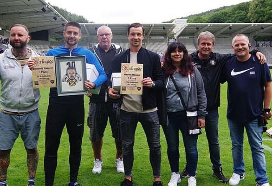 Millimizin futbolçusu Dmitri Nazarov “Erzgebirge” klubunda mövsümün ən yaxşı oyunçusu seçilib