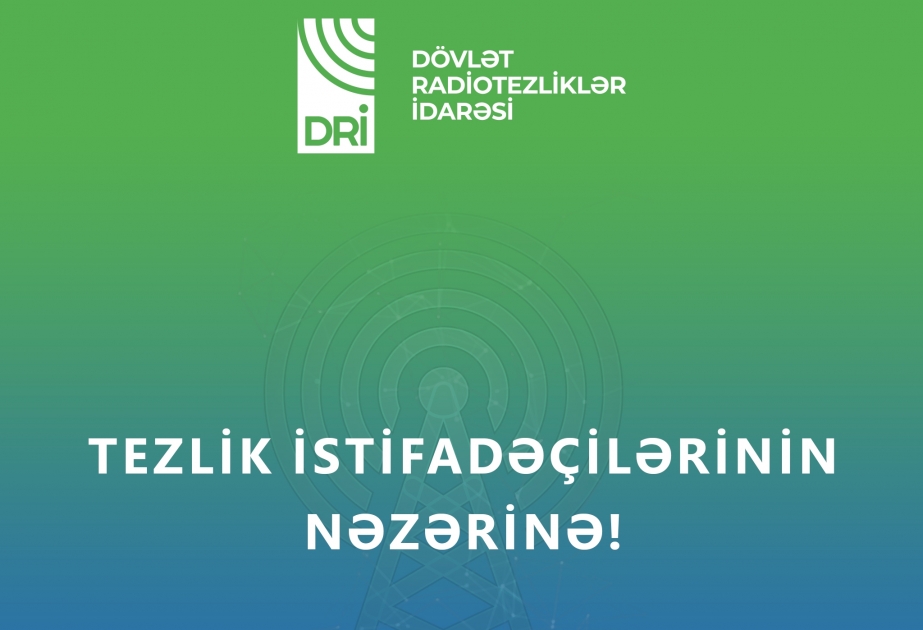 Əldə daşınan radiostansiyalar üçün tezliklərin ayrılması proseduru sadələşdirilib