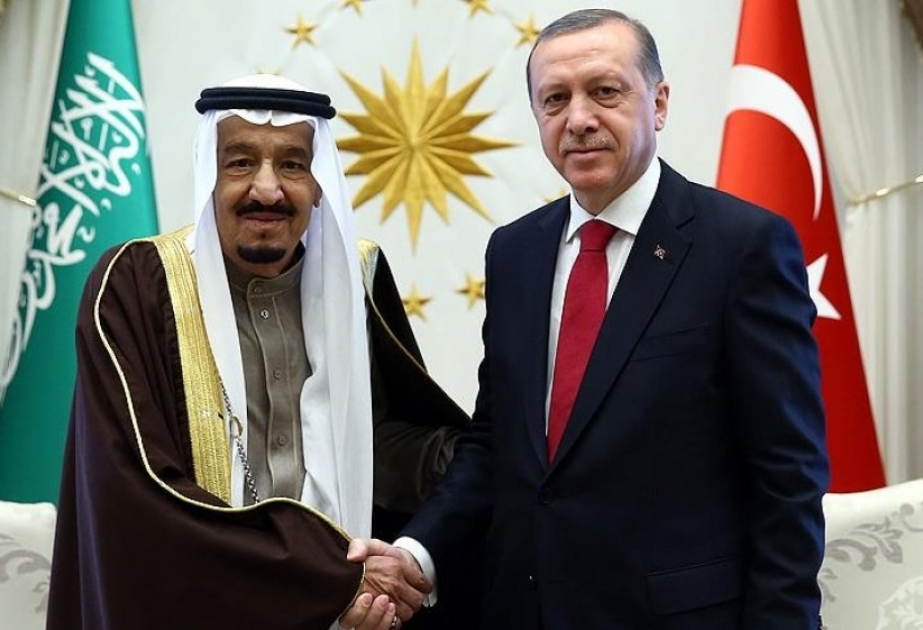 Türkiyə və Səudiyyə Ərəbistanı rəhbərləri regional prosesləri müzakirə ediblər
