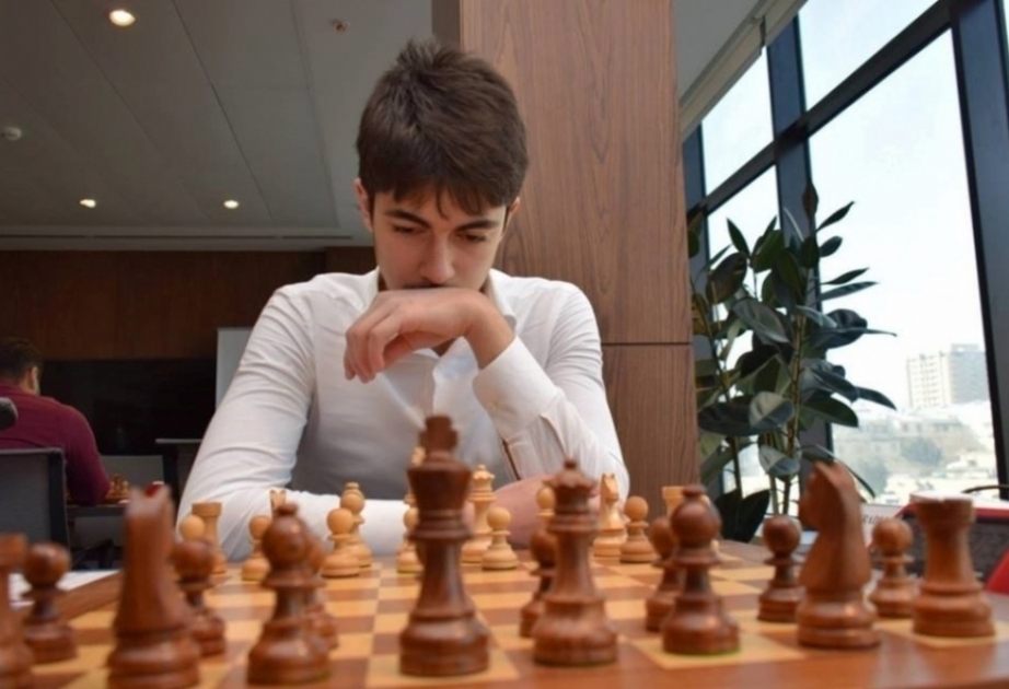 Azerbaijani chess player competing in Swiss tournament