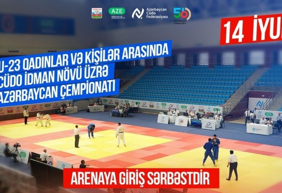 Cüdo üzrə Azərbaycan çempionatında son günün yarışları keçirilir