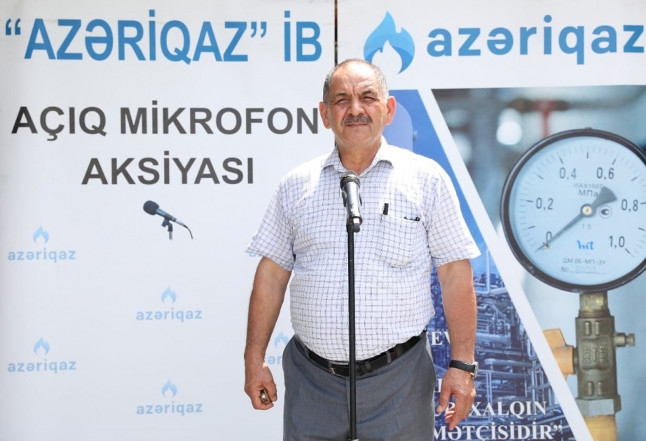 Xəzər rayonunda sakinlərin qaz təchizatı ilə bağlı müraciətləri dinlənilib