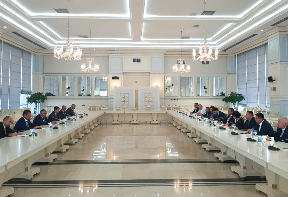Gürcüstanın Kvemo Kartli regionunun nümayəndə heyəti Milli Məclisdə olub