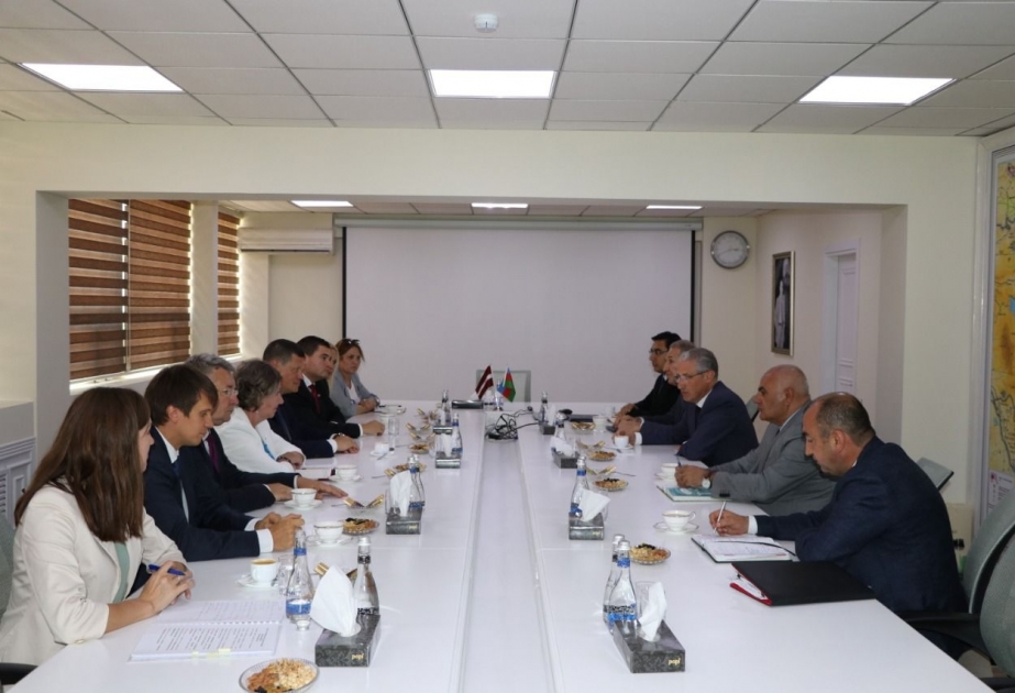 Azərbaycan və Latviya arasında ətraf mühitin mühafizəsi ilə bağlı məsələlər müzakirə olunub