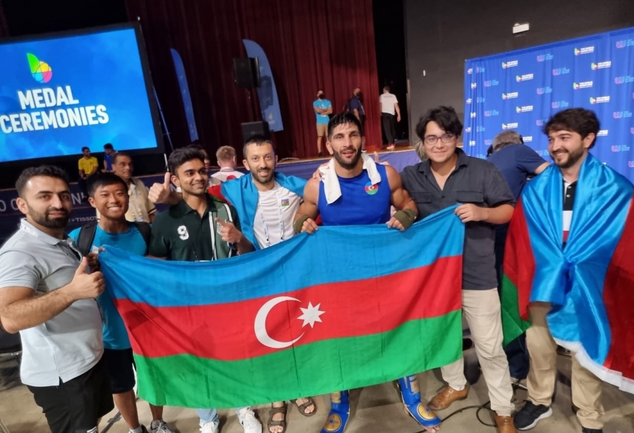 Azerbaijani kickboxer claims gold at World Games 2022 in Birmingham