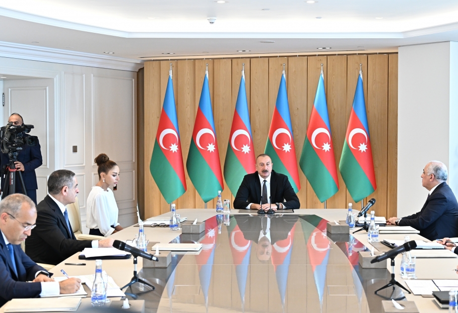 President Ilham Aliyev: We need to embark on the second phase of the International Trade Seaport, to expand this port
