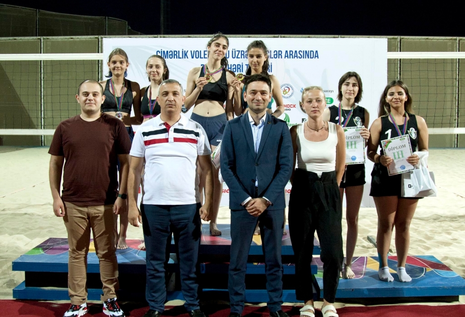 Çimərlik voleybolu üzrə paytaxt turnirinin qalibi müəyyənləşib