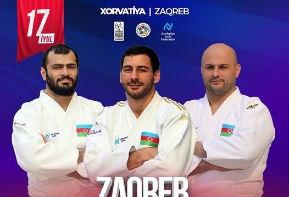 Zaqreb Qran-Pri turnirinin son günündə 3 cüdoçumuz mübarizəyə qoşulur