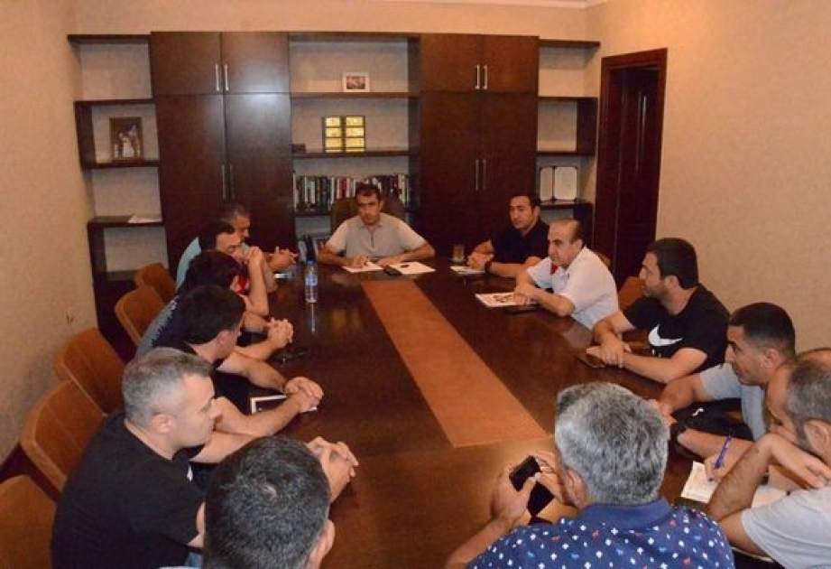Taekvondo üzrə milli komandaların məşqçi heyəti ilə beynəlxalq yarışlara hazırlıq müzakirə edilib
