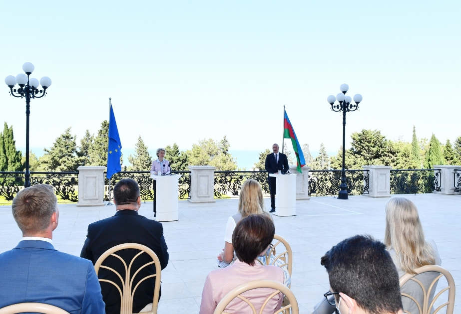 La présidente de la Commission européenne encourage l'Azerbaïdjan
à rejoindre l’engagement mondial en faveur du méthane