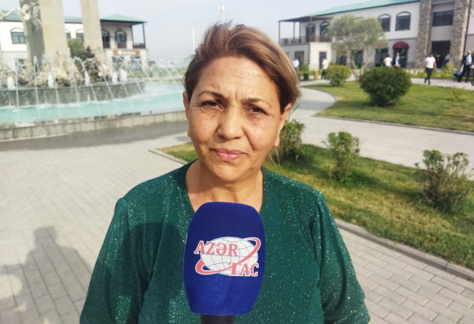 Kamilə Muradova: Ailəmlə doğma torpağıma qayıtmağın sevincini yaşayıram VİDEO