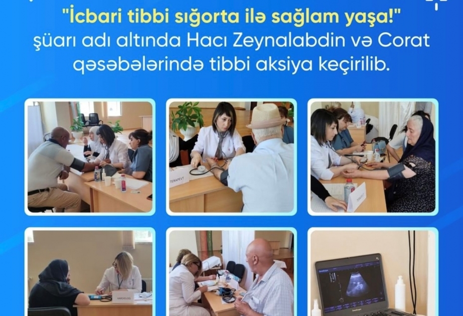 Sumqayıt Tibb Mərkəzində tibbi aksiya keçirilib