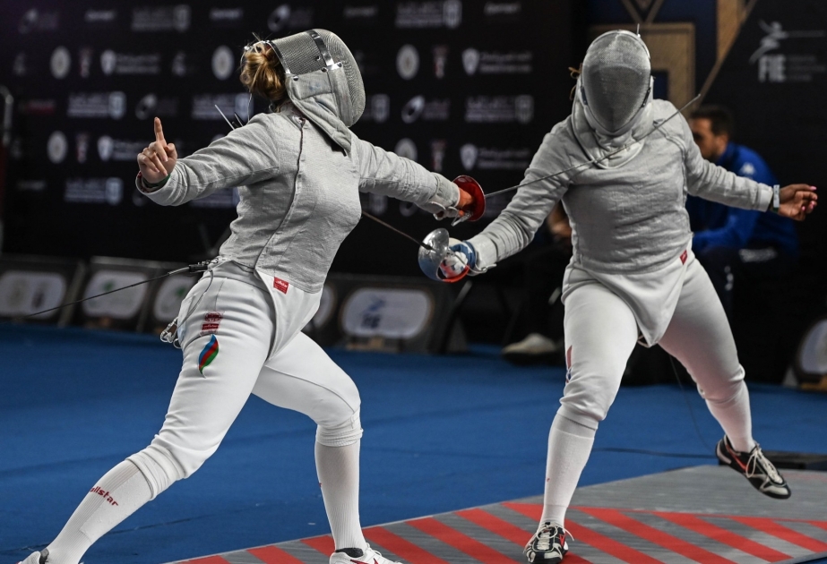 Misirdə keçirilən qılıncoynatma üzrə dünya çempionatında final mərhələsinin görüşlərinə start verilib