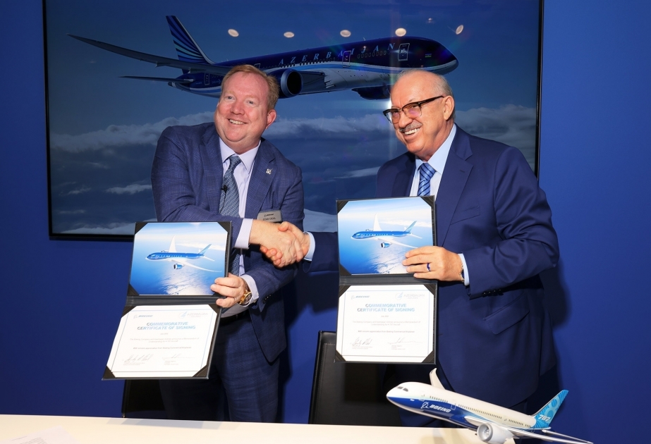 AZAL repondrá su flota con nuevos Boeing 787 Dreamliners