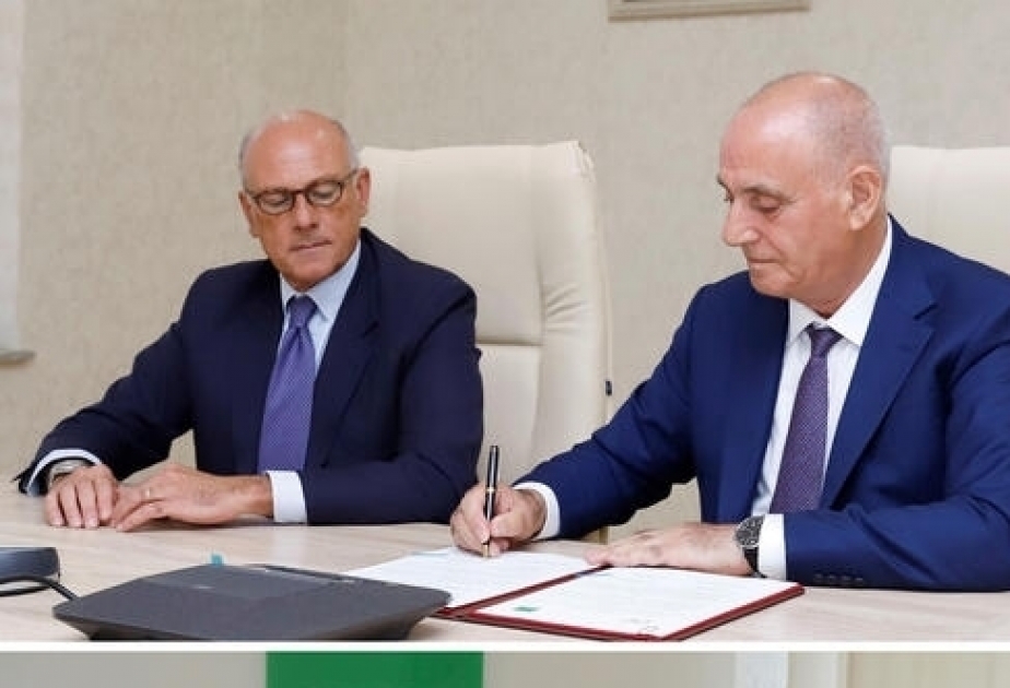 La agencia de noticias italiana ANSA se refirió a la importancia del nuevo acuerdo de colaboración firmado con AZERTAC.