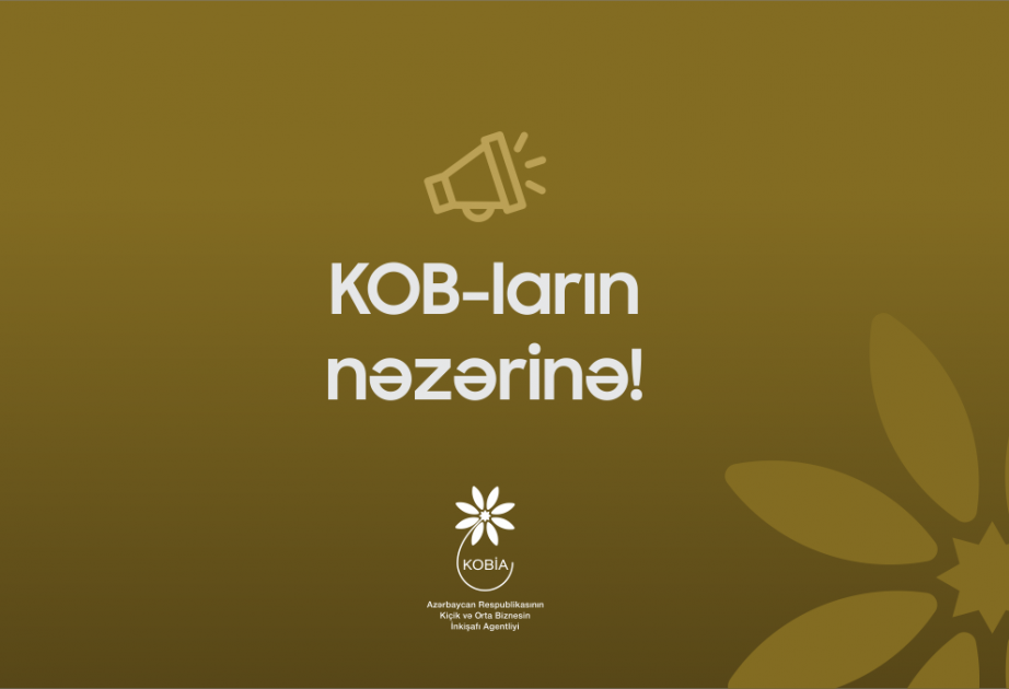 “Sahibkarlığa dövlət dəstəyi mexanizmlərinin əsasları” mövzusunda təlim keçiriləcək