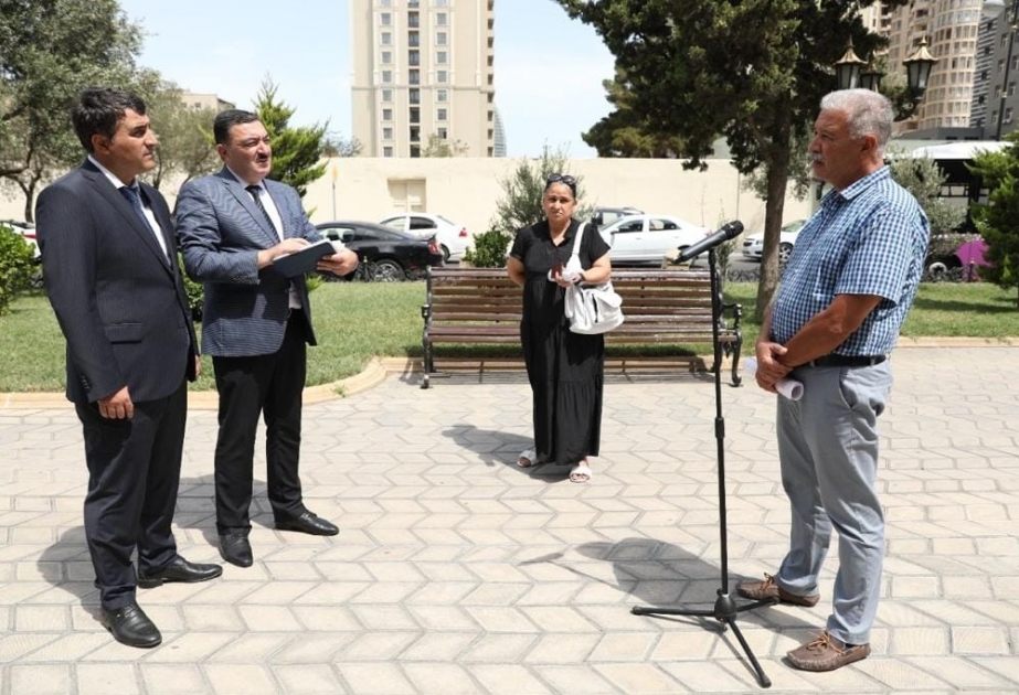 Xətai sakinlərinin qaz təchizatı ilə bağlı müraciətləri dinlənilib