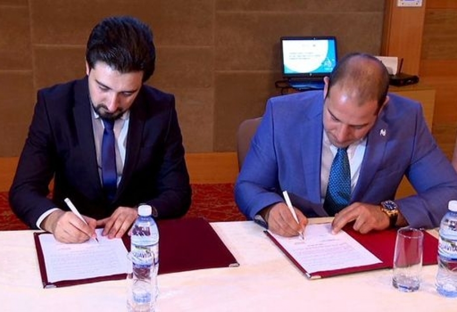 Azərbaycan Cüdo Federasiyası ilə Azərbaycan İdman Jurnalistləri İctimai Birliyi arasında Anlaşma Memorandumu imzalanıb