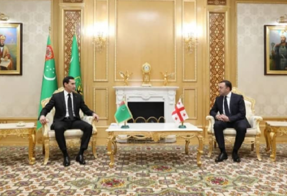 格鲁吉亚总理与土库曼斯坦总统讨论两国过境运输潜力