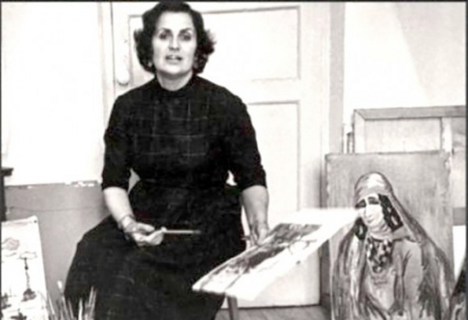 Professional təhsilli ilk azərbaycanlı qadın rəssam