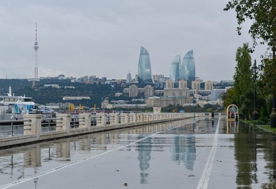 Sabah Bakıda və Abşeron yarımadasında arabir yağış yağacağı gözlənilir