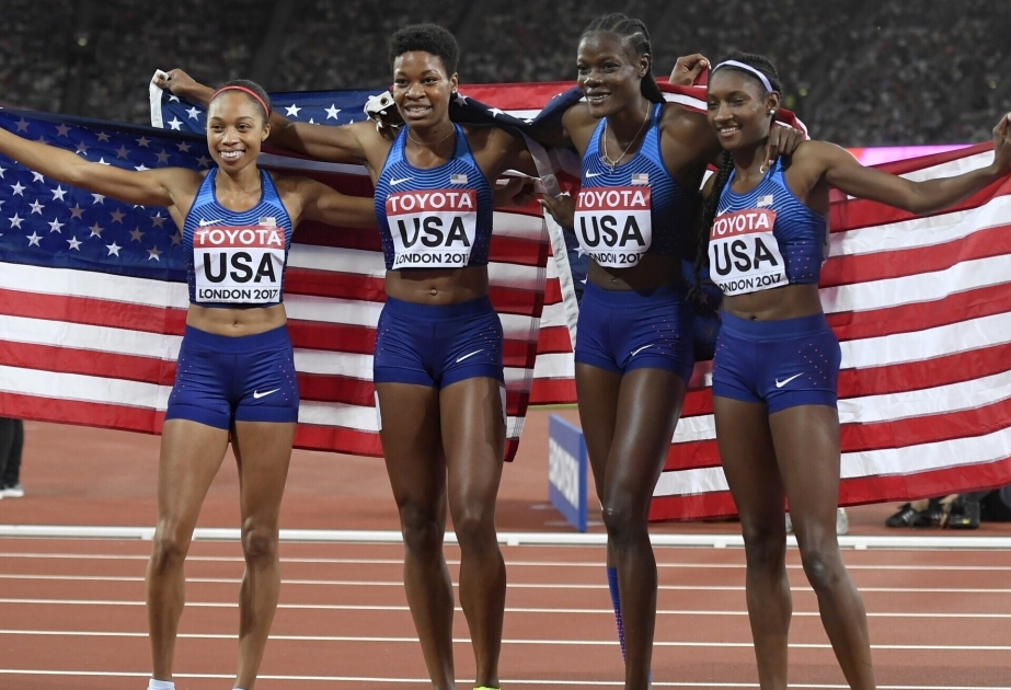 Сборная США выиграла медальный зачет чемпионата мира по легкой атлетике
