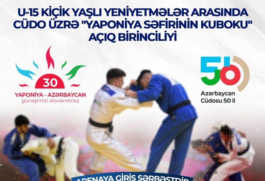 Göygöldə cüdo üzrə “Yaponiya səfirinin kuboku” açıq birinciliyi keçiriləcək
