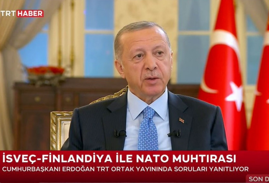 Prezident Rəcəb Tayyib Ərdoğan: Türkiyədən qəti şəkildə güzəşt gözləməsinlər