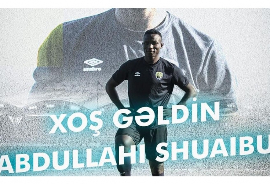 “Kəpəz” klubu nigeriyalı futbolçu ilə müqavilə imzalayıb