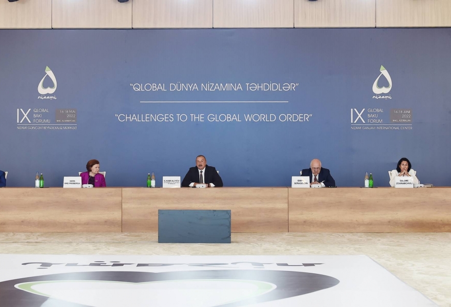 IX Qlobal Bakı Forumunun videohesabatı təqdim edilib VİDEO