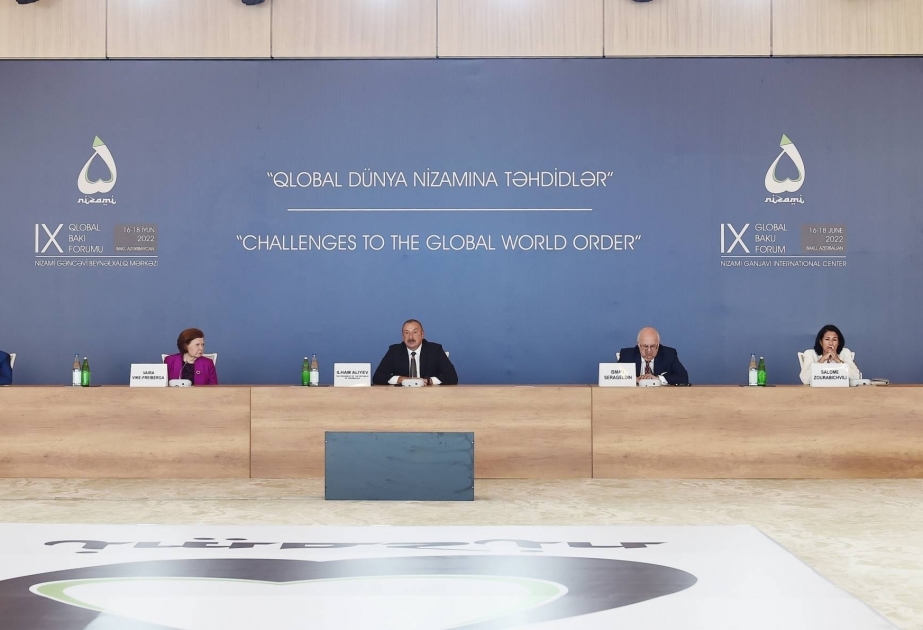 Представлен видеоотчет IX Глобального Бакинского форума