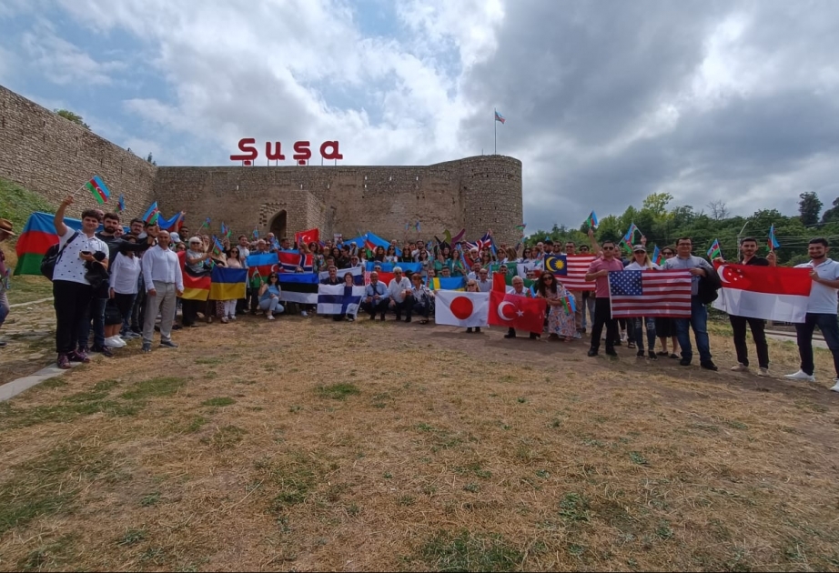 Diaspor nümayəndələrinin Şuşaya beşinci səfəri başa çatıb