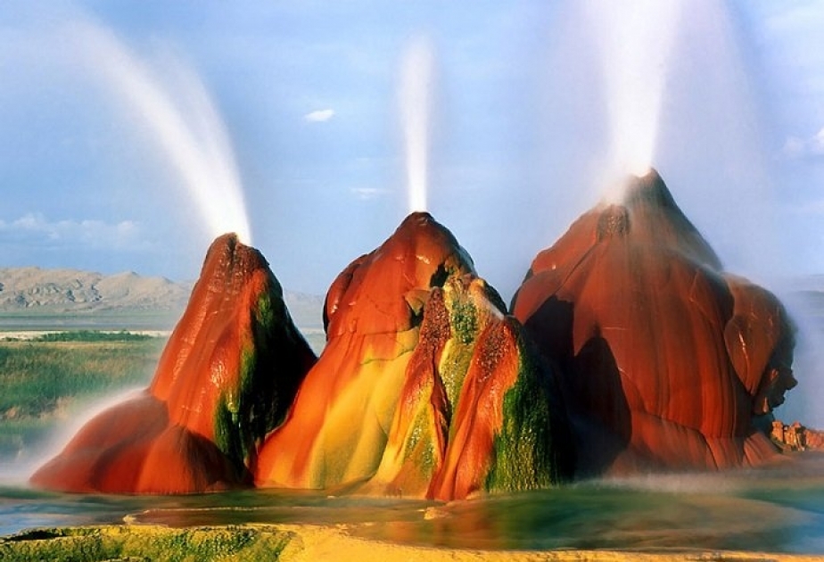 Fly Geyser – one of Nevada`s magic surprises