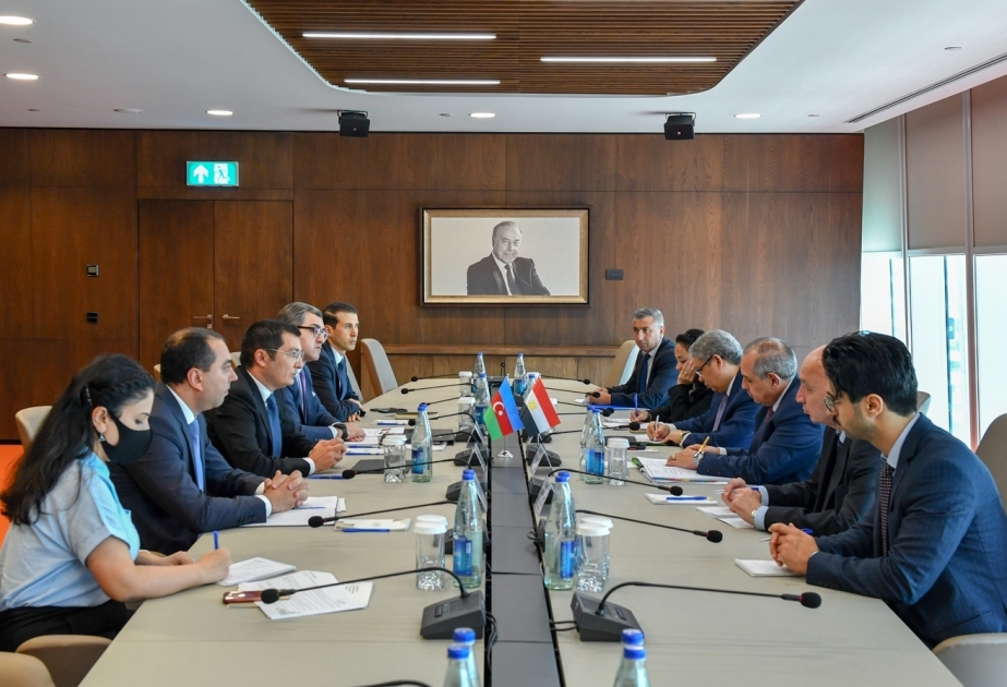 Azerbaiyán y Egipto estudian ampliar su cooperación económica