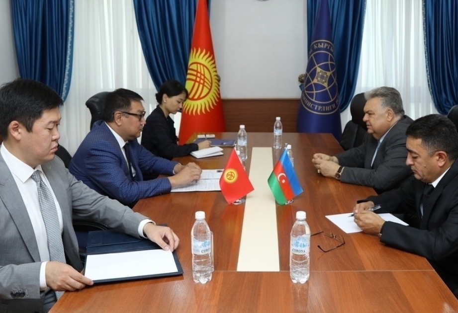 Se esbozan los planes conjuntos para celebrar el 30º aniversario del establecimiento de relaciones diplomáticas entre Azerbaiyán y Kirguistán