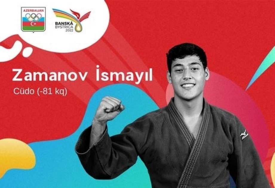 Judoka Zamanov bags another silver for Azerbaijan at EYOF Banská Bystrica 2022