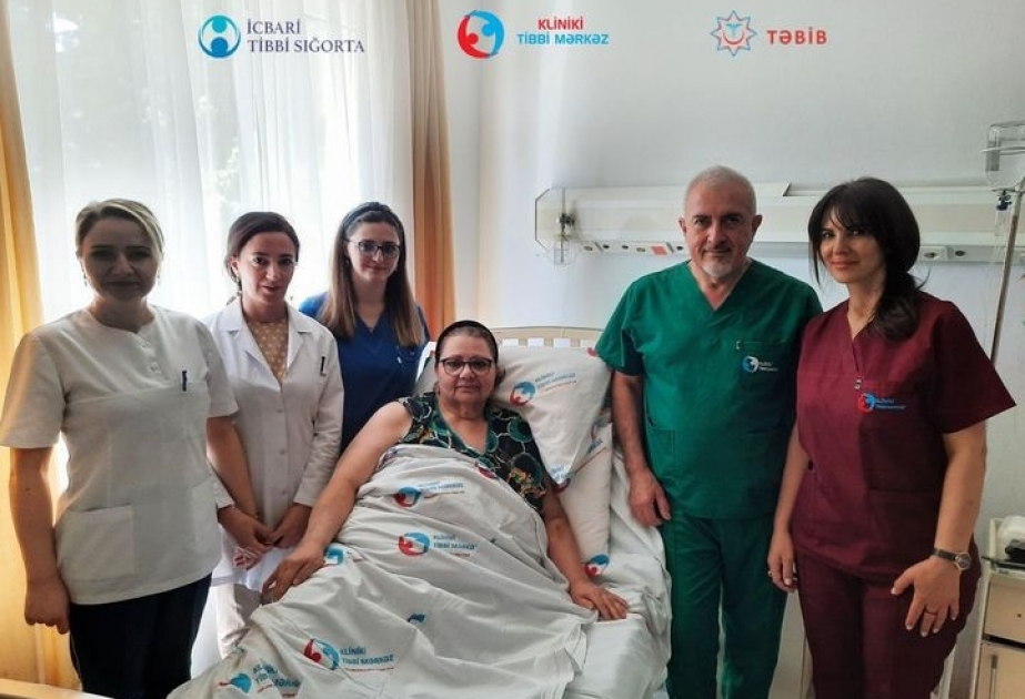 Kliniki Tibbi Mərkəzdə ilk dəfə icbari tibbi sığorta vasitəsilə laparoskopik total qastrektomiya əməliyyatı icra edilib