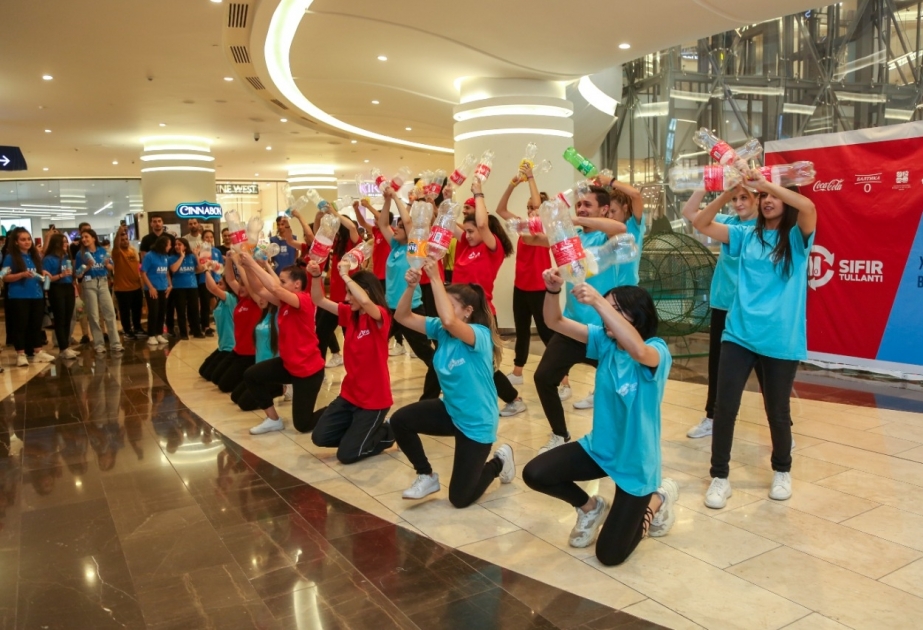“Dəniz Mall” Ticarət Mərkəzində ekoloji fləşmob təşkil olunub